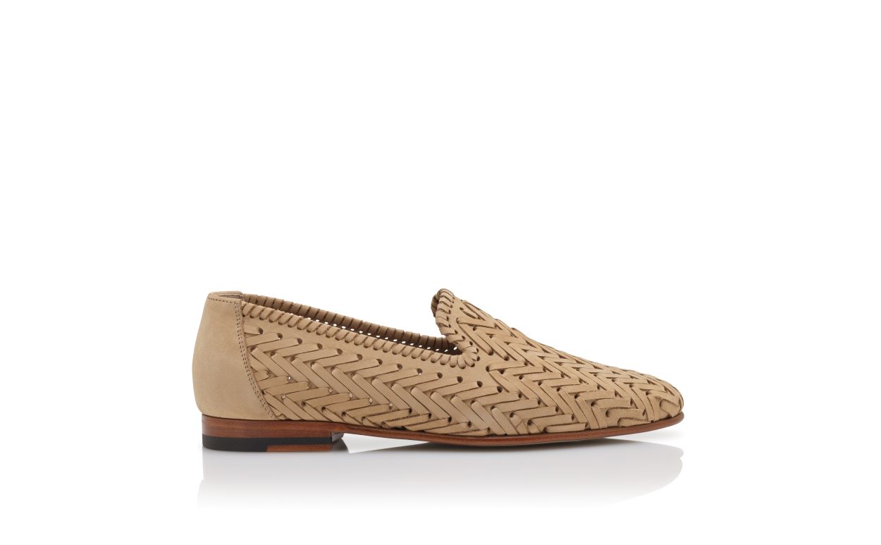 Tênis de Nubuck Marrom Claro Tecido