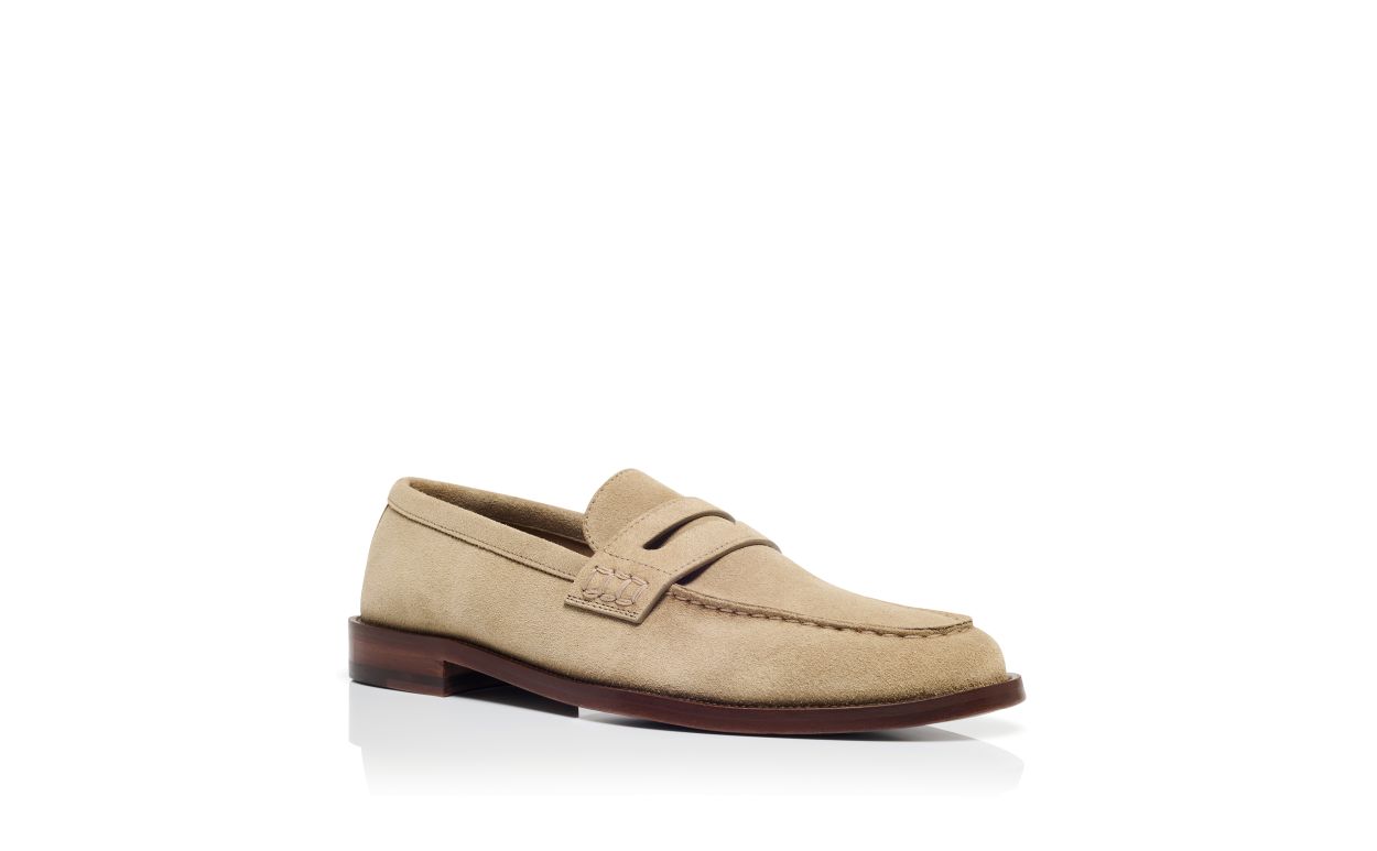 Mocassins Bege de Camurça Penny