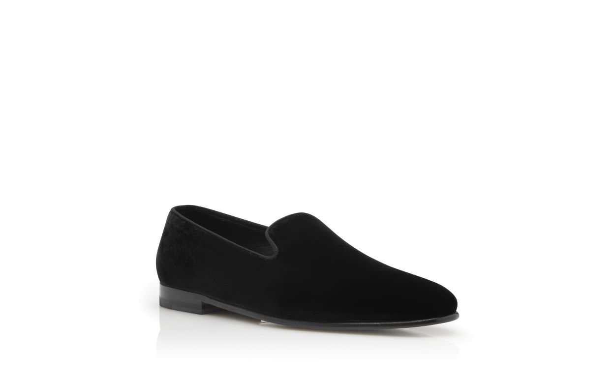 Mocassins Preto Veludo