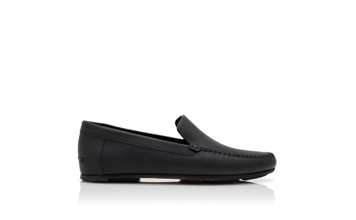Chinelas de Couro de Novilho Preto