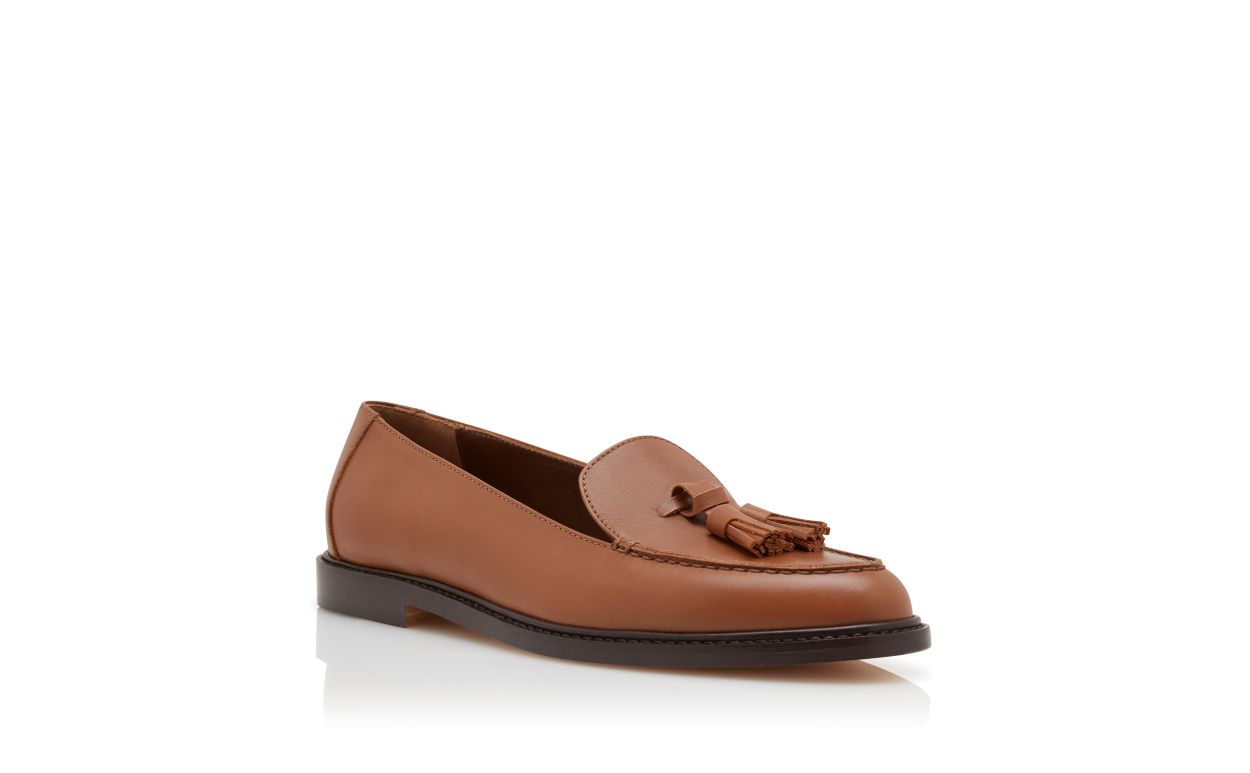 Mocassins de Couro de Novilho Marrom