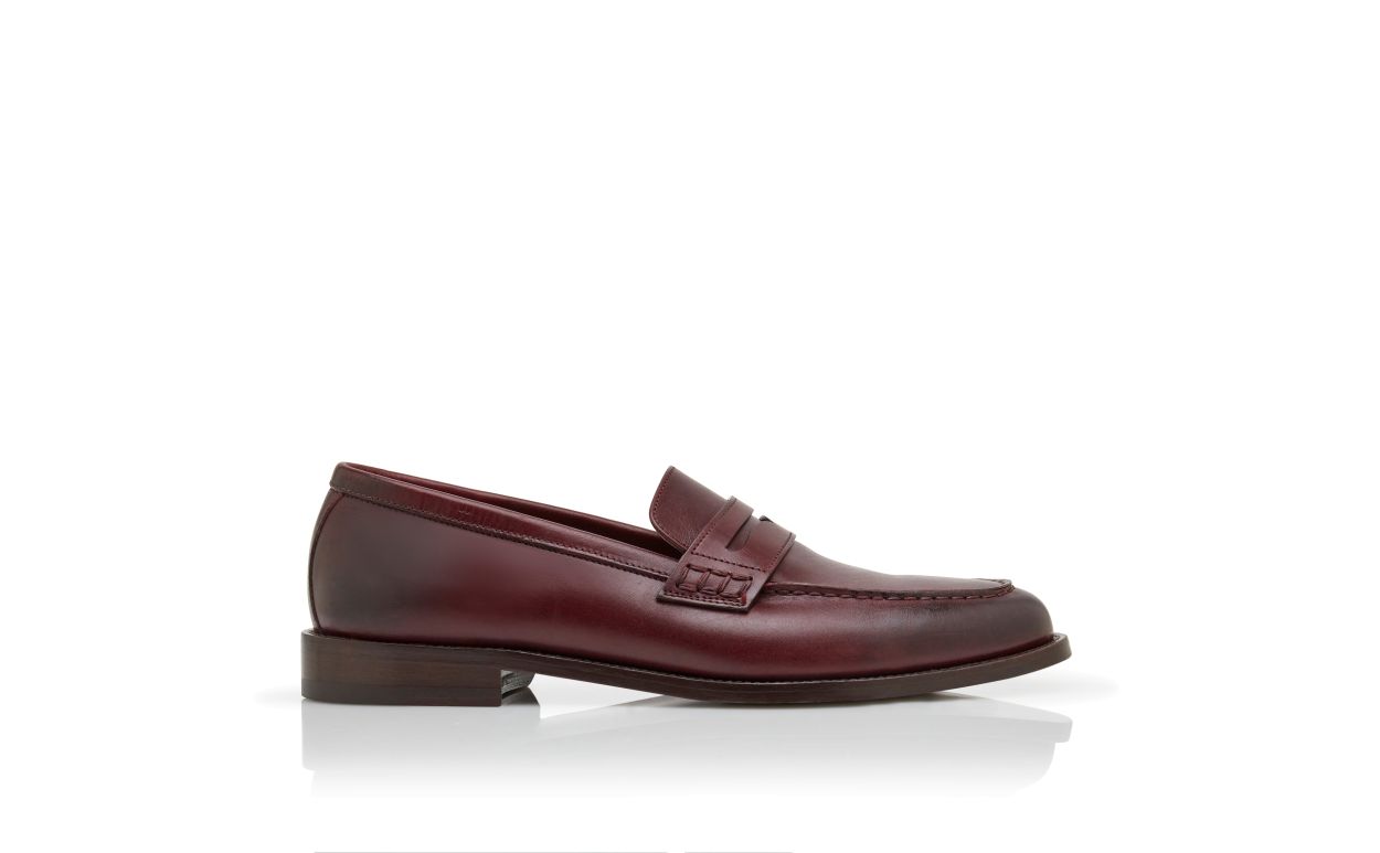 Mocassins de Couro de Novilho Marrom