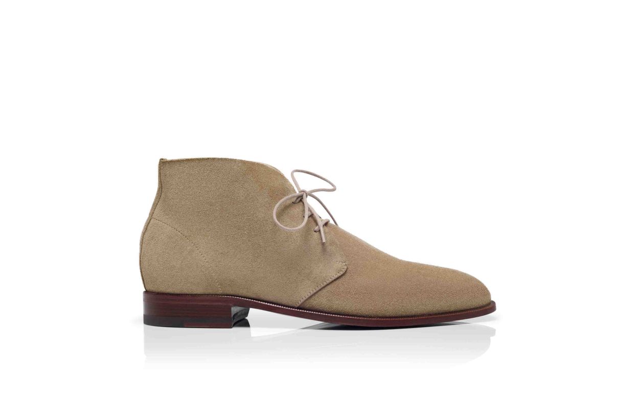 Botas Desert de Camurça Bege
