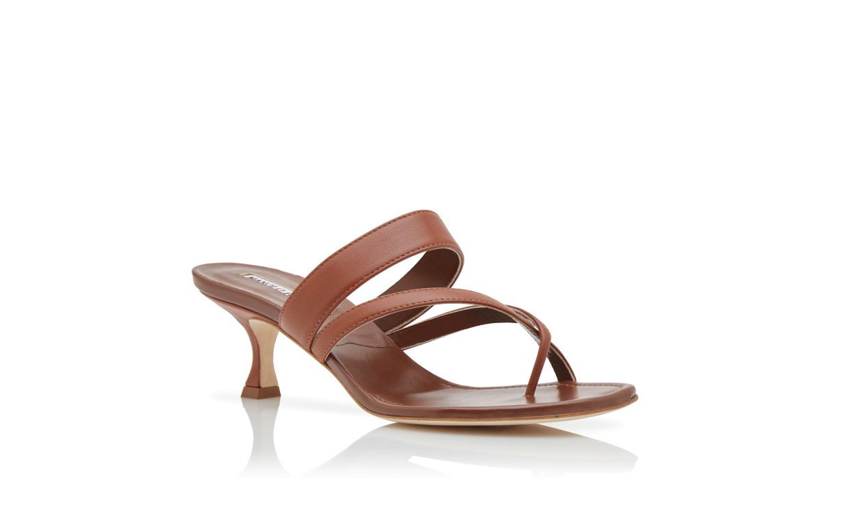 Mocassins de Couro Nappa Marrom