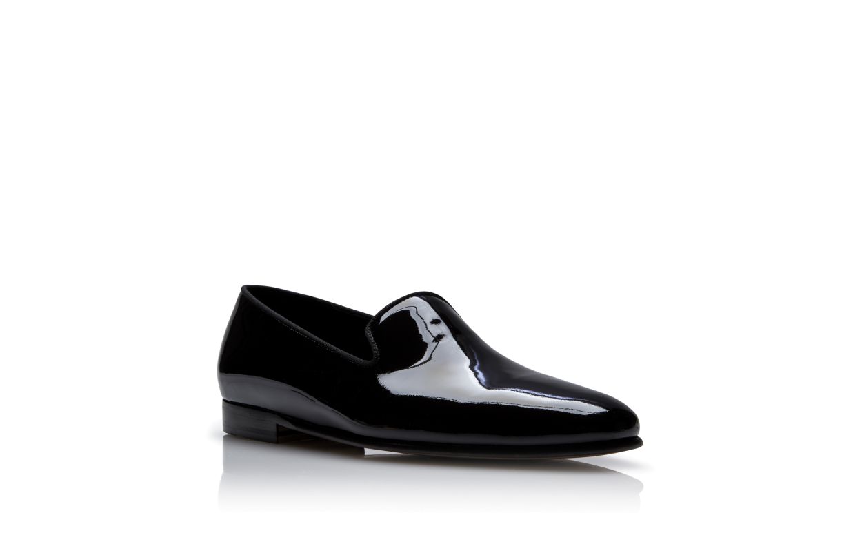 Mocassins de Couro Fosco Preto