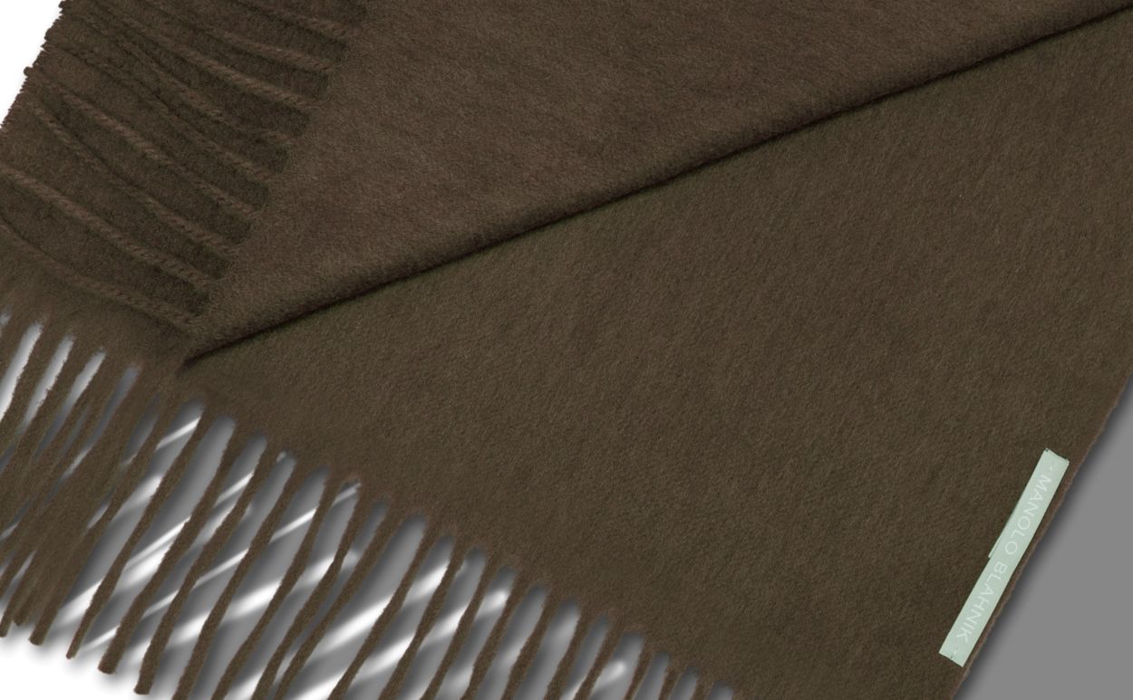 Papel de Parede Marrom de Cashmere
