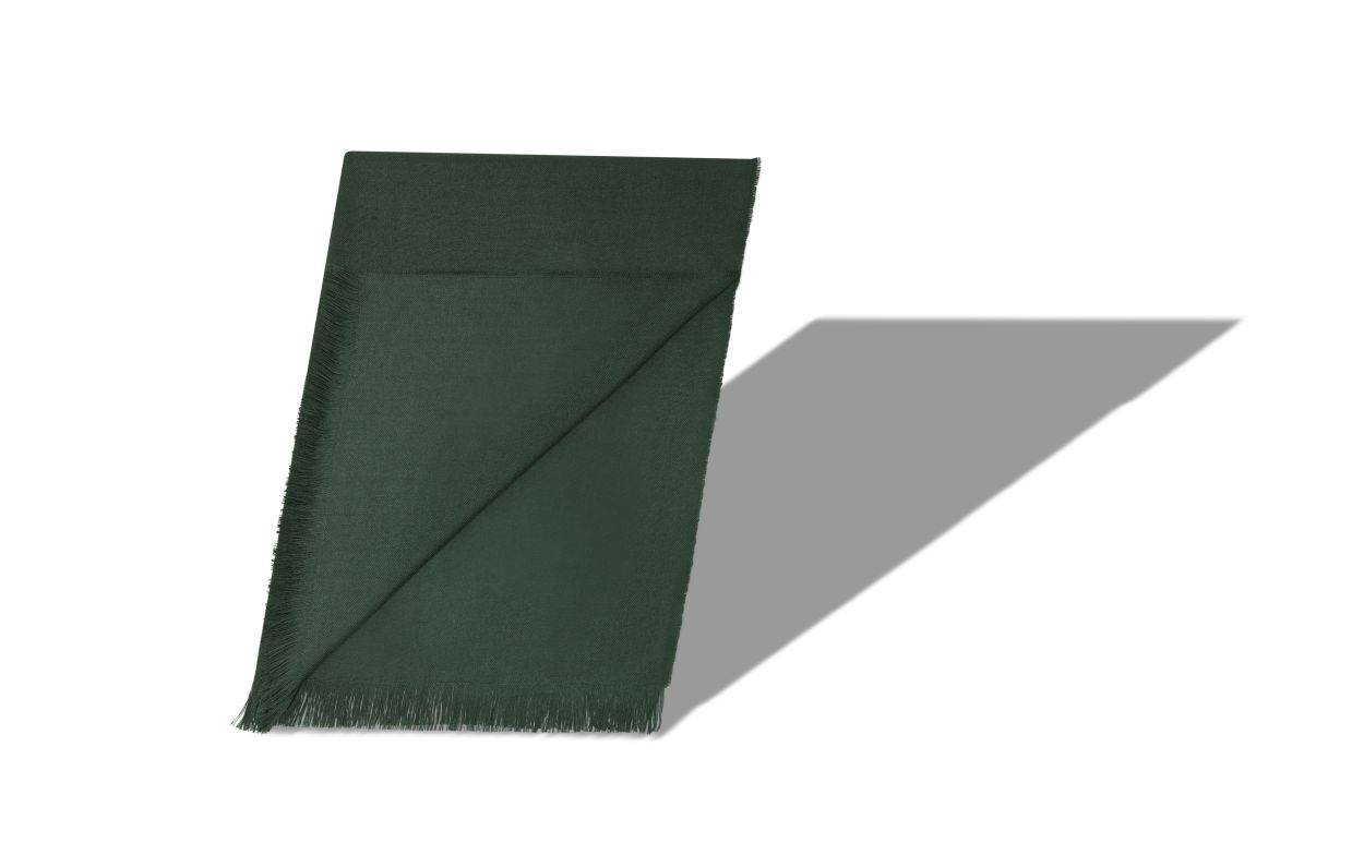 Papel de Cashmere Fino Verde Escuro