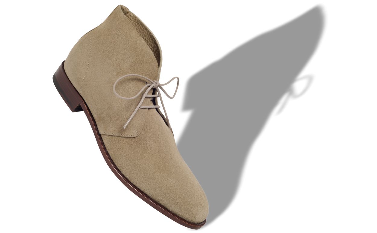 Botas Desert de Camurça Bege