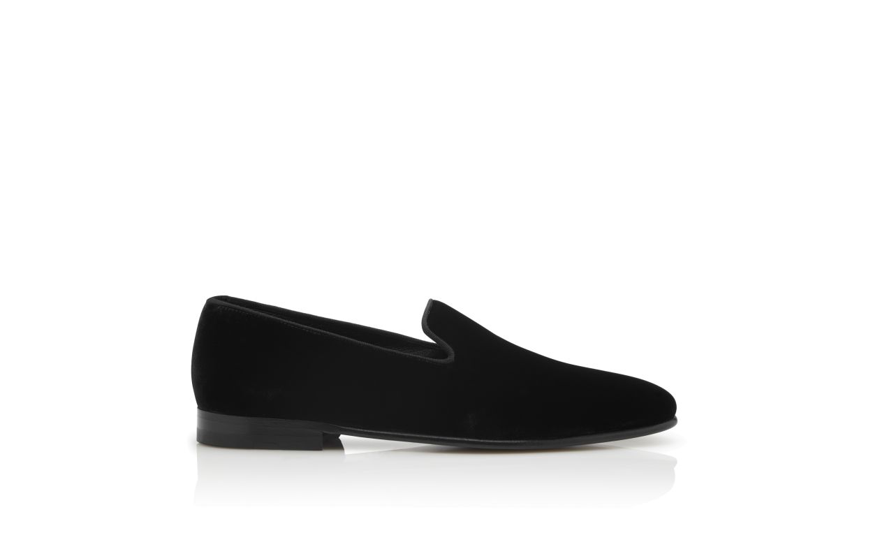Mocassins Preto Veludo