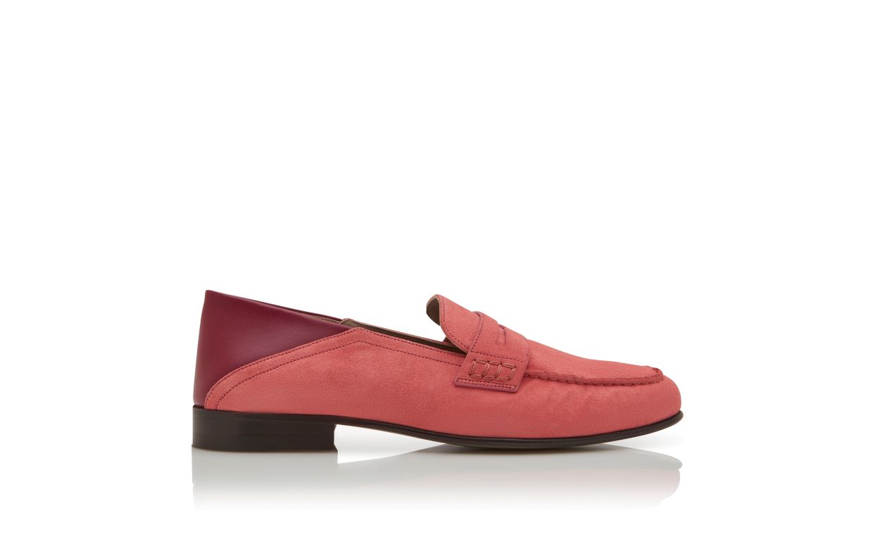 Mocassins Pink Suede Penny